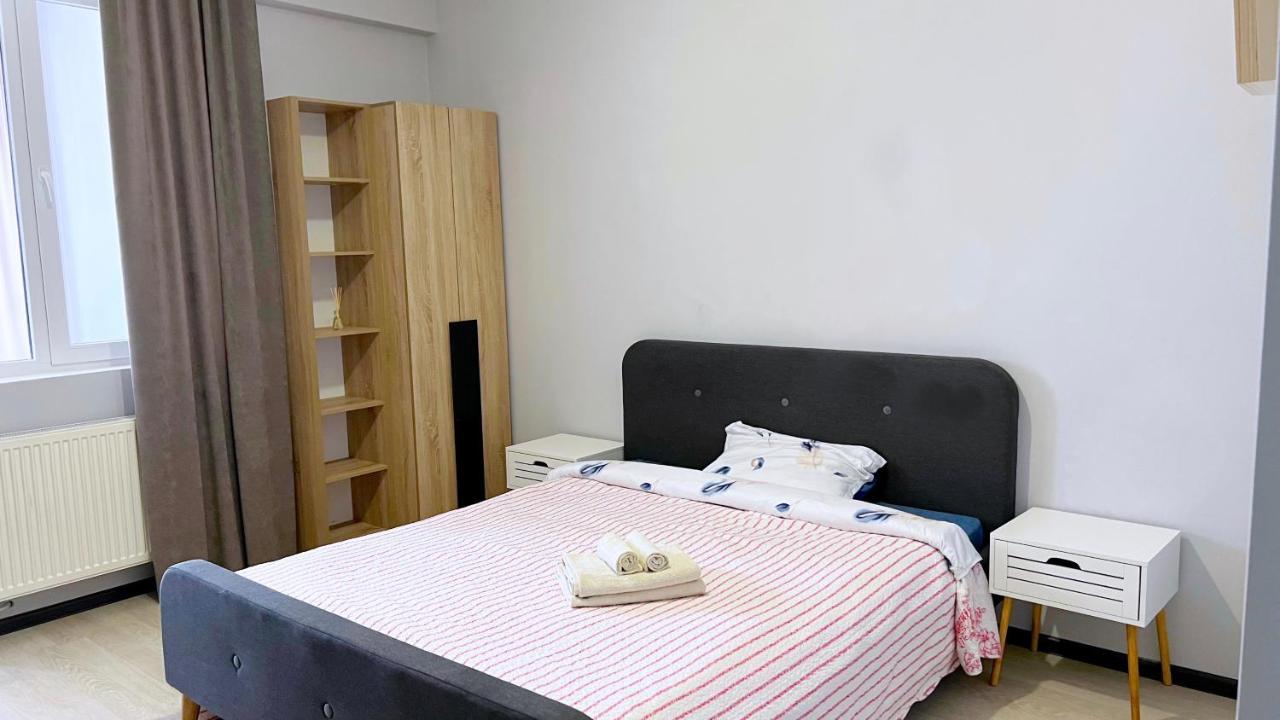 Comfortable Apartment With A Panoramic View Chisináu Exterior foto